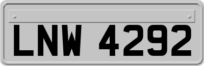 LNW4292