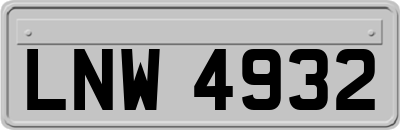 LNW4932