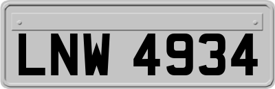 LNW4934