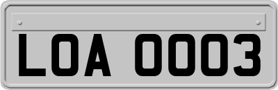 LOA0003