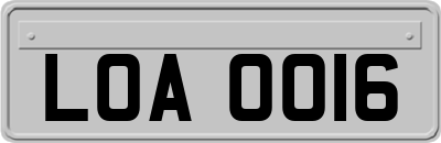 LOA0016