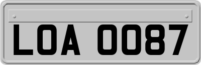 LOA0087