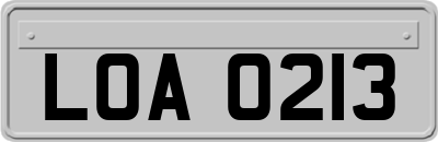 LOA0213