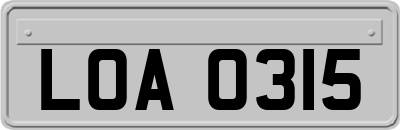 LOA0315