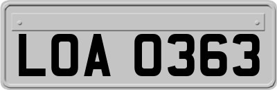 LOA0363