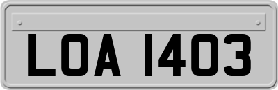 LOA1403