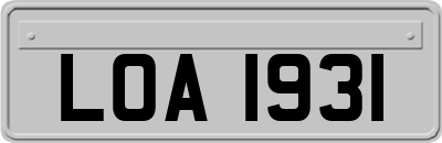 LOA1931