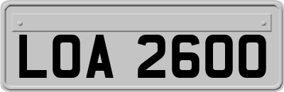 LOA2600