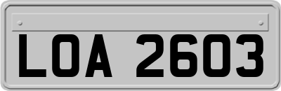 LOA2603