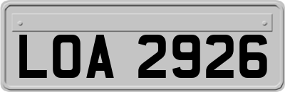 LOA2926