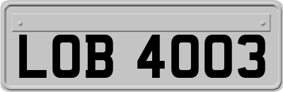 LOB4003