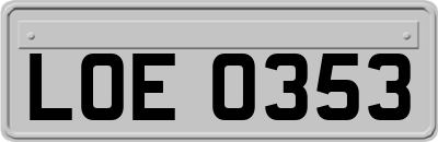 LOE0353