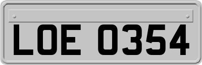LOE0354