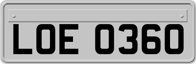 LOE0360