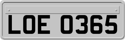 LOE0365