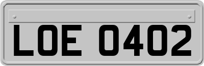 LOE0402