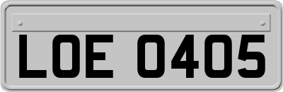 LOE0405