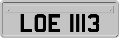 LOE1113