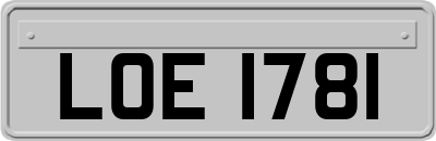 LOE1781