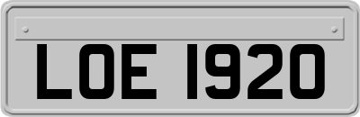 LOE1920