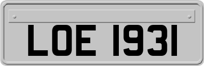 LOE1931