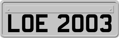 LOE2003