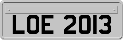 LOE2013