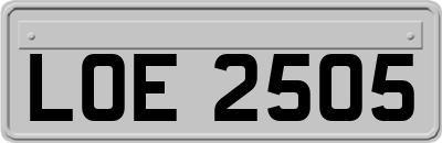 LOE2505