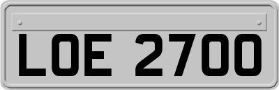 LOE2700