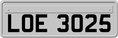 LOE3025