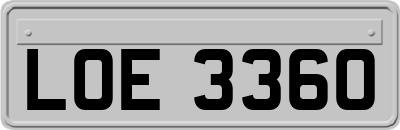 LOE3360