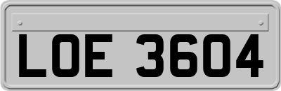 LOE3604