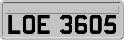 LOE3605