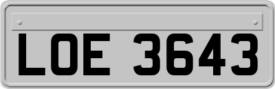 LOE3643