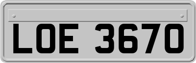 LOE3670