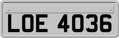 LOE4036