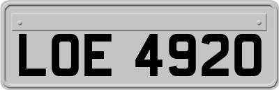 LOE4920