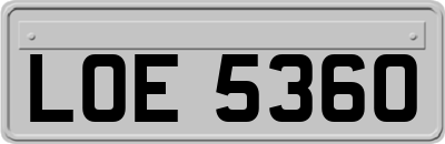 LOE5360