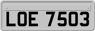 LOE7503