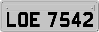 LOE7542