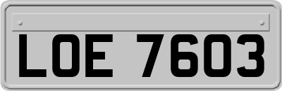 LOE7603