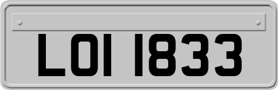 LOI1833