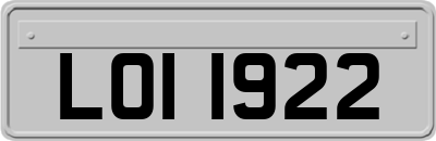LOI1922