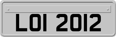 LOI2012