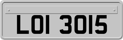 LOI3015