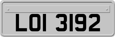 LOI3192