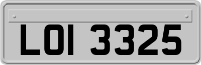 LOI3325