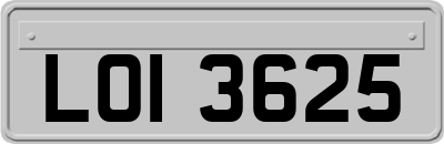 LOI3625
