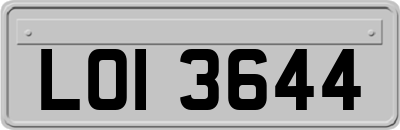 LOI3644