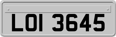 LOI3645